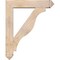 Ekena Millwork Funston Arts and Crafts Smooth Bracket w/ Offset Brace, Douglas Fir, 7 1/2"W x 36"D x 44"H BKT0806X36X44FST03SDF - alternate 3